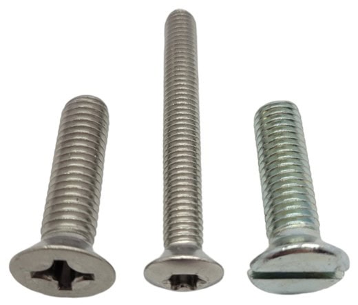 VIS TETE FRAISEE INOX/ZN